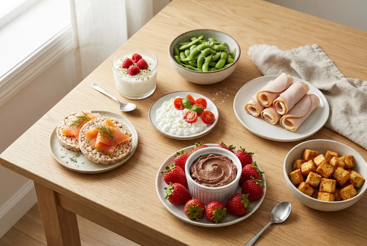 18 Protein Snack Ideas for Menopause, Ranked by Protein per Calorie